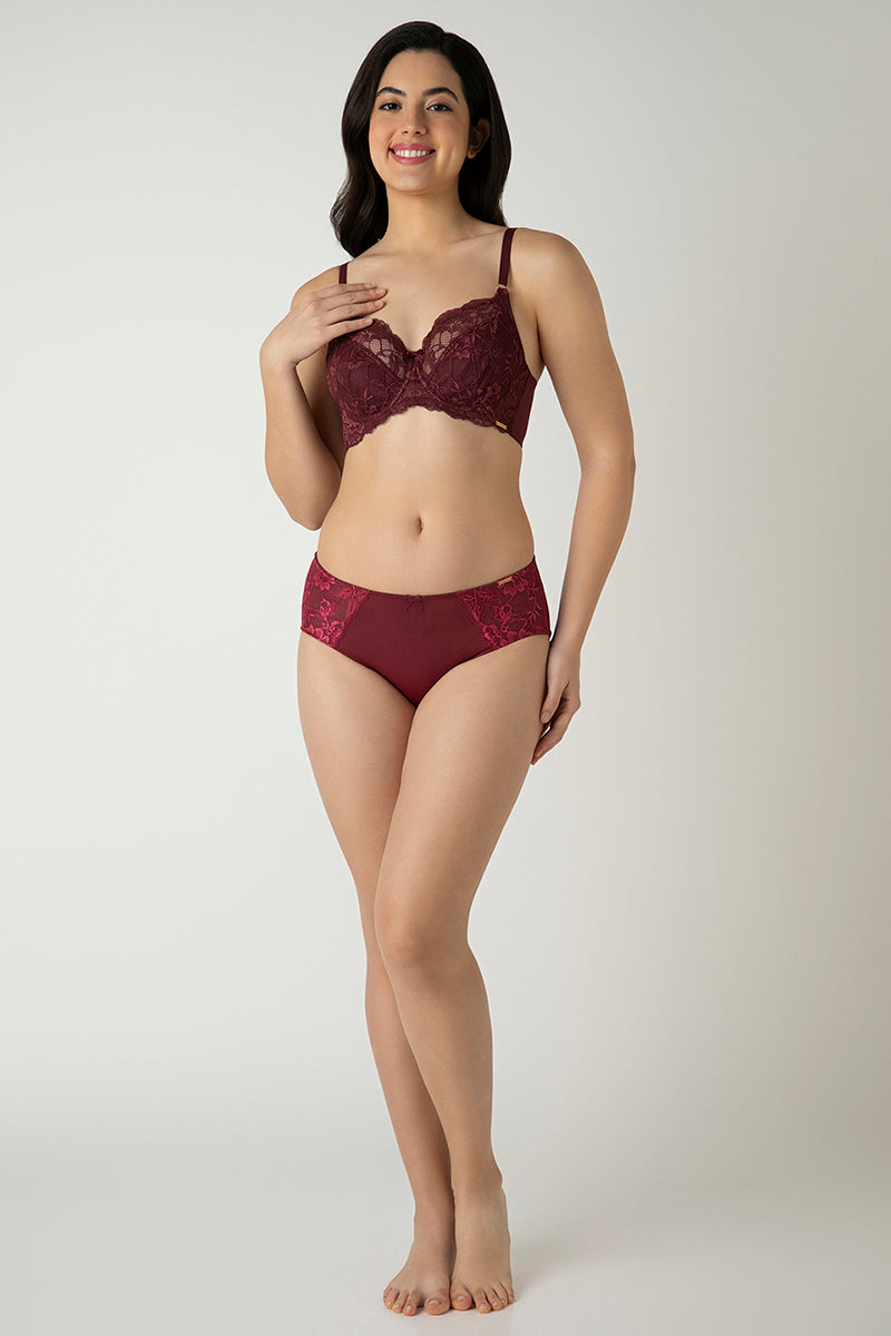 Luxe Support Non-Padded Wired Bra view 5
