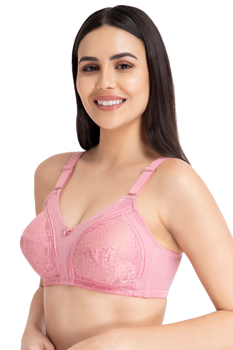 Magic Support Non Padded Non-Wired Full Coverage Bra view 4