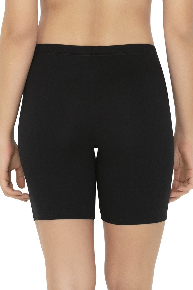 Smooth Mid-thigh Cotton Shortie Liner view 3