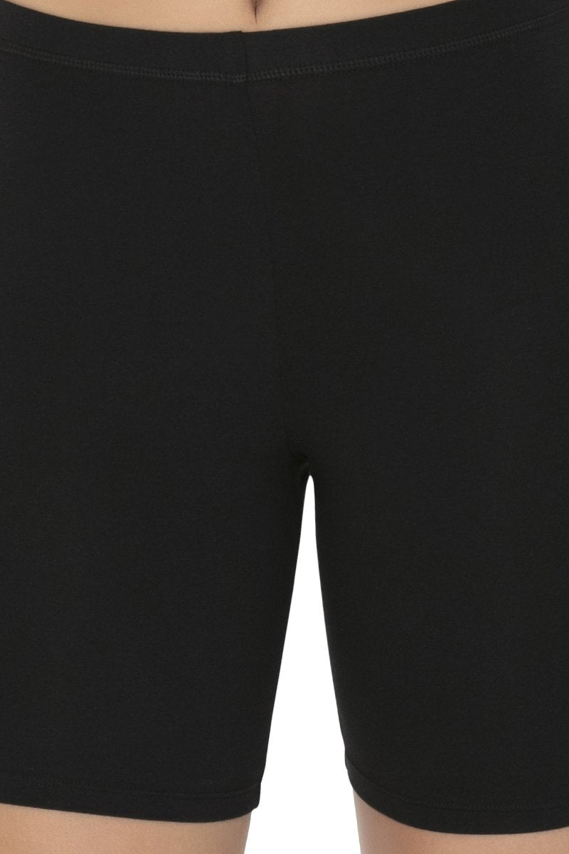 Smooth Mid-thigh Cotton Shortie Liner view 4