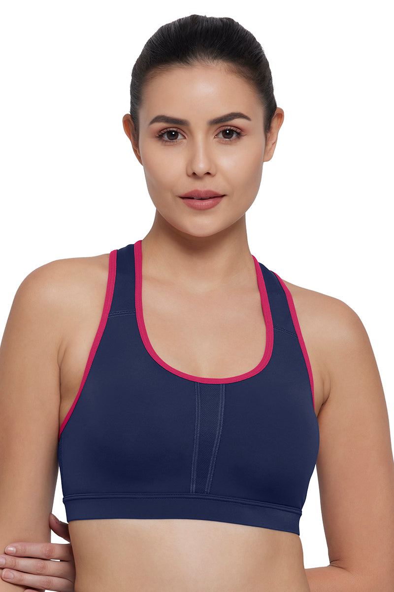Energize Medium Impact Bra - Medieval Blue